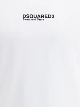 Dsquared2: Белая футболка 