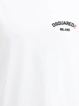 Dsquared2: Белая футболка 