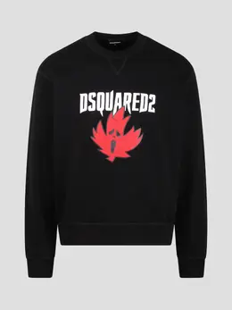 Dsquared2: Хлопковый свитшот  Maple Leaf