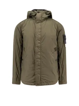 Stone Island: Пуховик  Crinkle Reps