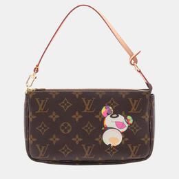 Louis Vuitton: Коричневая сумка  Pochette Accessoires