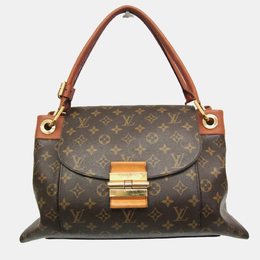 Louis Vuitton: Коричневая сумка 
