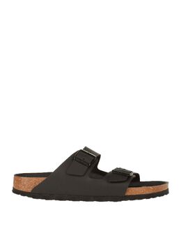 Birkenstock: Чёрные сандалии 