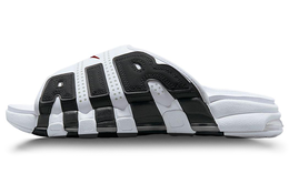 Nike: Белые шлёпанцы  Air More Uptempo