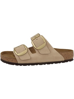 Birkenstock: Бежевые сабо  Arizona