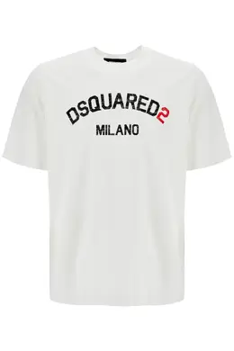 Dsquared2: Белая футболка 