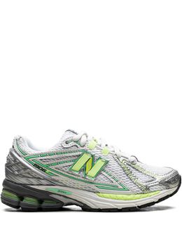 New Balance: Зелёные кроссовки  1906R