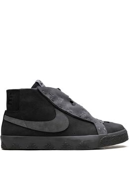 Nike: Чёрные кроссовки  SB Blazer