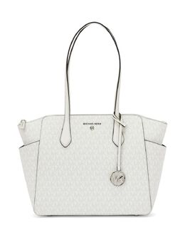Michael Kors: Белая сумка-шоппер 
