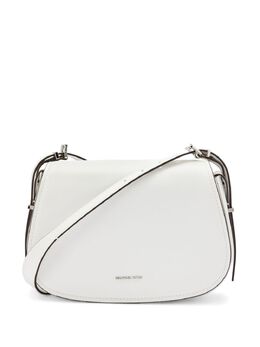 Michael Kors: Белая сумка через плечо 