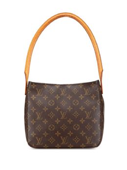 Louis Vuitton Pre-Owned: Коричневая сумка 