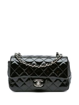 CHANEL Pre-Owned: Чёрная сумка через плечо 