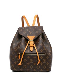 Louis Vuitton Pre-Owned: Коричневый рюкзак 