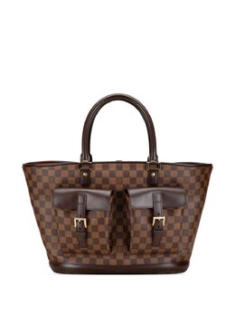 Louis Vuitton Pre-Owned: Коричневая сумка-шоппер 