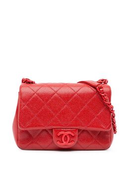 CHANEL Pre-Owned: Красная сумка через плечо 