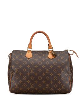 Louis Vuitton Pre-Owned: Коричневая сумка 