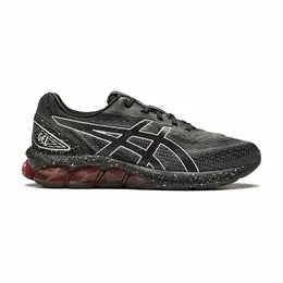 ASICS: Чёрные кроссовки 