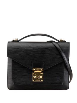 Louis Vuitton Pre-Owned: Чёрная сумка 