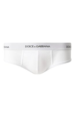 Dolce & Gabbana: Белые трусы 