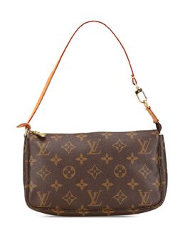 Louis Vuitton Pre-Owned: Коричневая сумка 