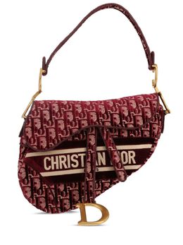 Christian Dior Pre-Owned: Бордовая сумка 