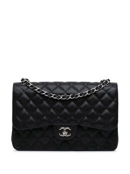 CHANEL Pre-Owned: Чёрная сумка 