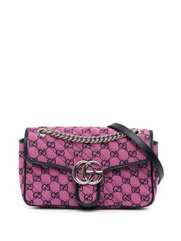 Gucci Pre-Owned: Розовая сумка через плечо 
