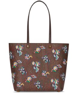 ETRO: Коричневая сумка-шоппер 
