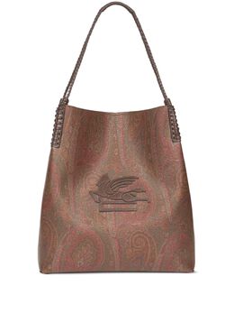 ETRO: Коричневая сумка-шоппер 