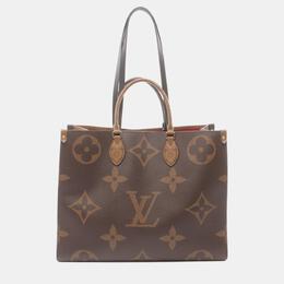 Louis Vuitton: Коричневая сумка 