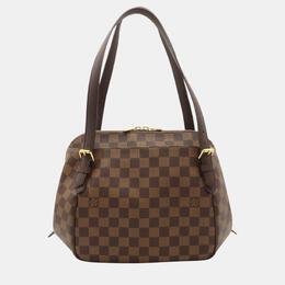 Louis Vuitton: Коричневая сумка 