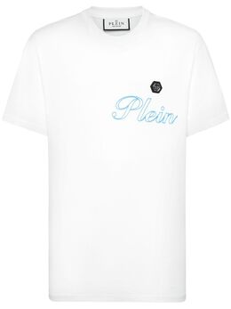 Philipp Plein: Футболка с принтом 