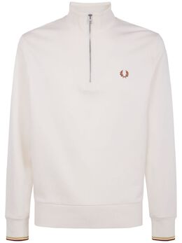 Fred Perry: Белый свитшот 