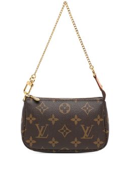 Louis Vuitton Pre-Owned: Коричневая сумка 