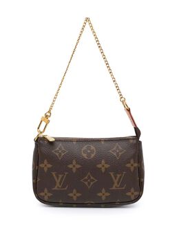 Louis Vuitton Pre-Owned: Коричневая сумка 