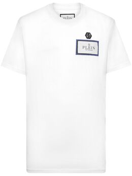 Philipp Plein: Белая футболка 