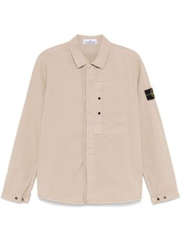 Stone Island: Светлая рубашка  Compass