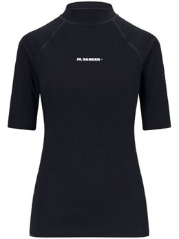 Jil Sander: Футболка с принтом 