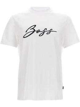 BOSS: Белая футболка 