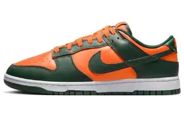 Nike: Оранжевые кеды  Dunk Low Retro