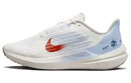 Nike: Белые кроссовки 