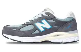 New Balance: Серые кроссовки  990