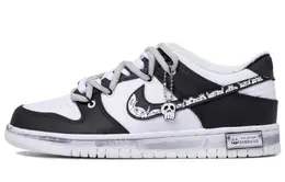 Nike: Белые кеды  Dunk Low Retro