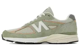 New Balance: Зелёные кроссовки  990