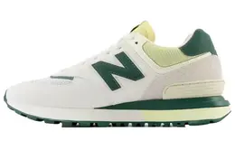 New Balance: Белые кроссовки  574