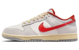 Nike: Белые кеды  Dunk Low