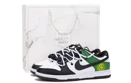 Nike: Белые кеды  Dunk Low