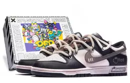 Nike: Белые кеды  Dunk Low