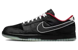 Nike: Чёрные кеды  Dunk Low Retro