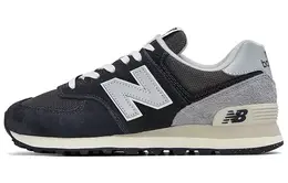 New Balance: Синие кроссовки  574